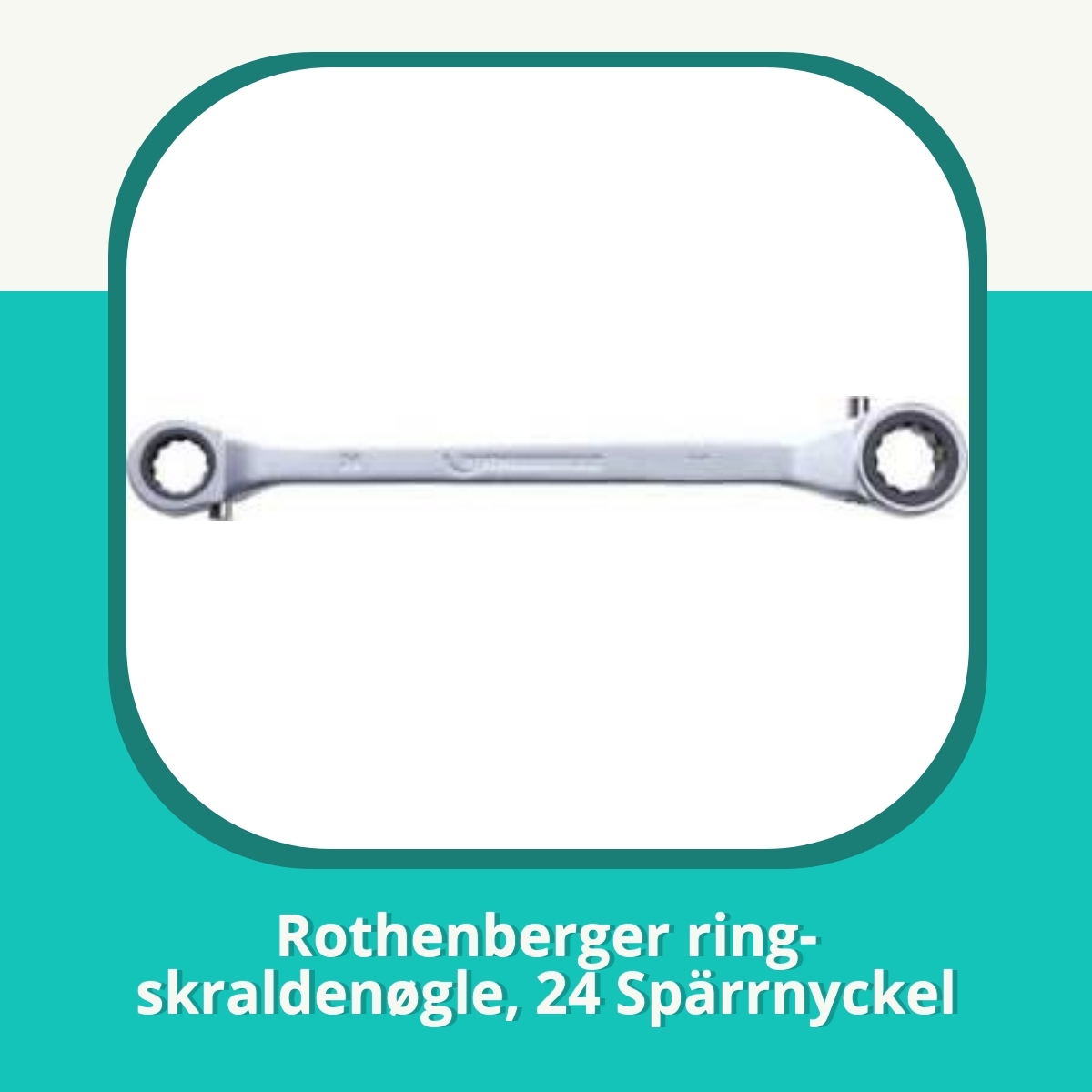 Recension af Rothenberger ring-skraldenøgle, 24 Spärrnyckel