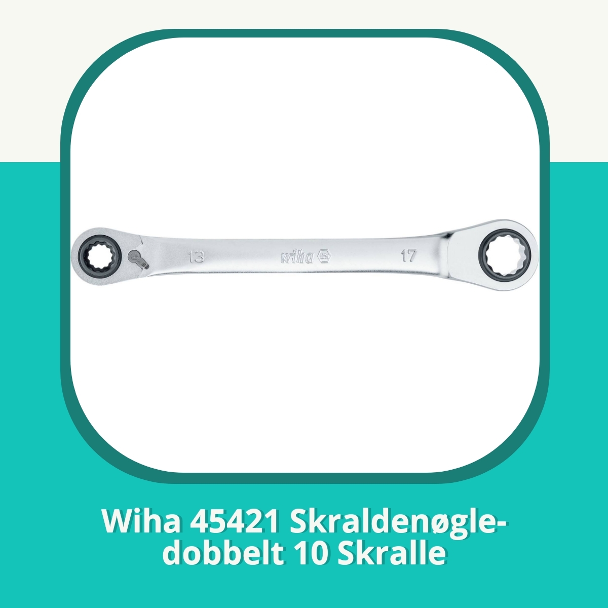 Anmeldelse af Wiha 45421 Skraldenøgle-dobbelt 10 Skralle