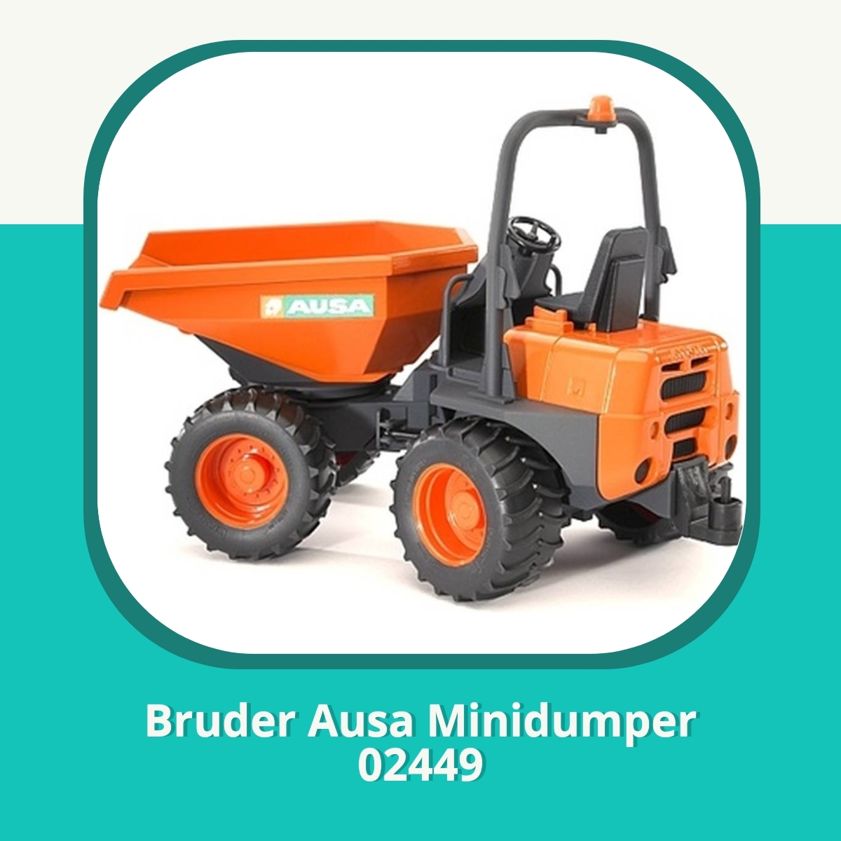 Anmeldelse af Bruder Ausa Minidumper 02449