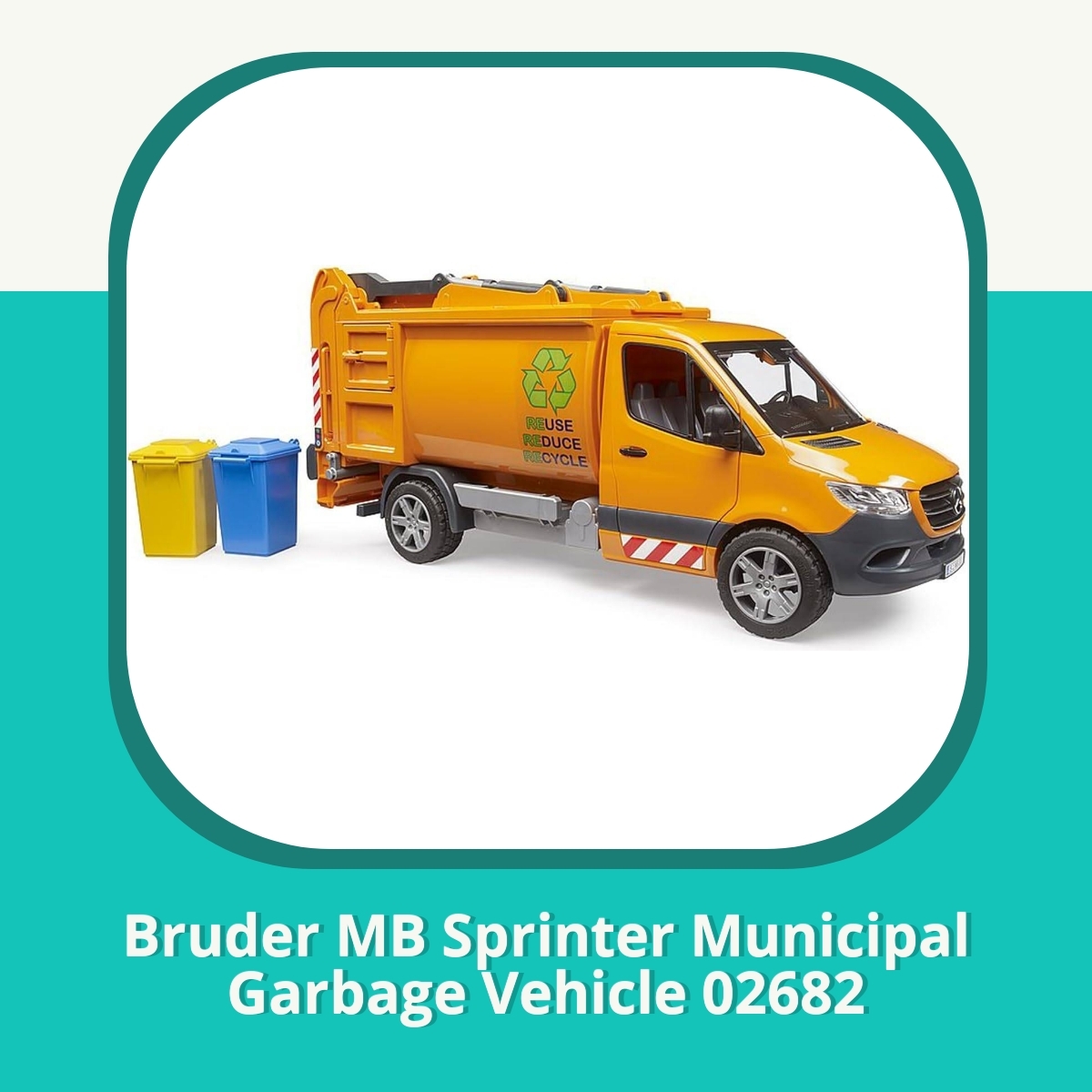 Anmeldelse af Bruder MB Sprinter Municipal Garbage Vehicle 02682