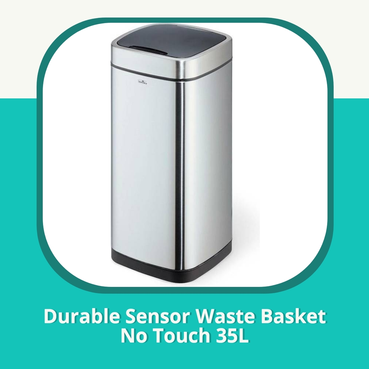 Anmeldelse af Durable Sensor Waste Basket No Touch 35L