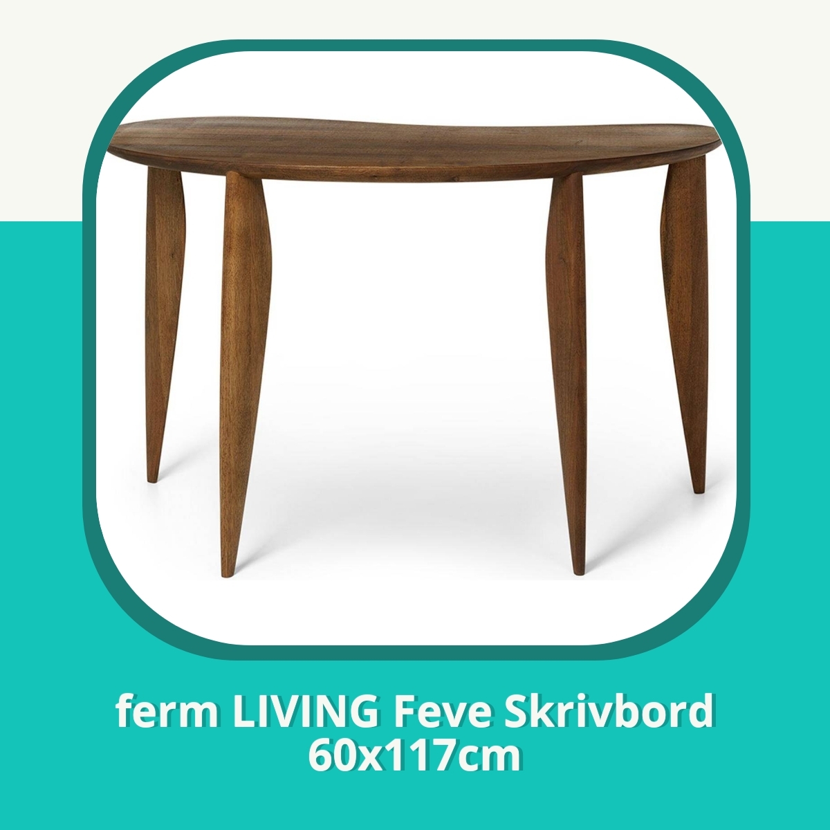 Recension af ferm LIVING Feve Skrivbord 60x117cm
