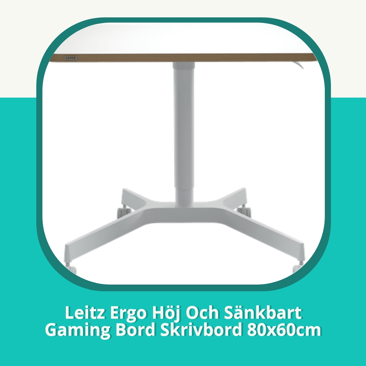 Recension Leitz Ergo Höj Och Sänkbart Gaming Bord Skrivbord 80x60cm