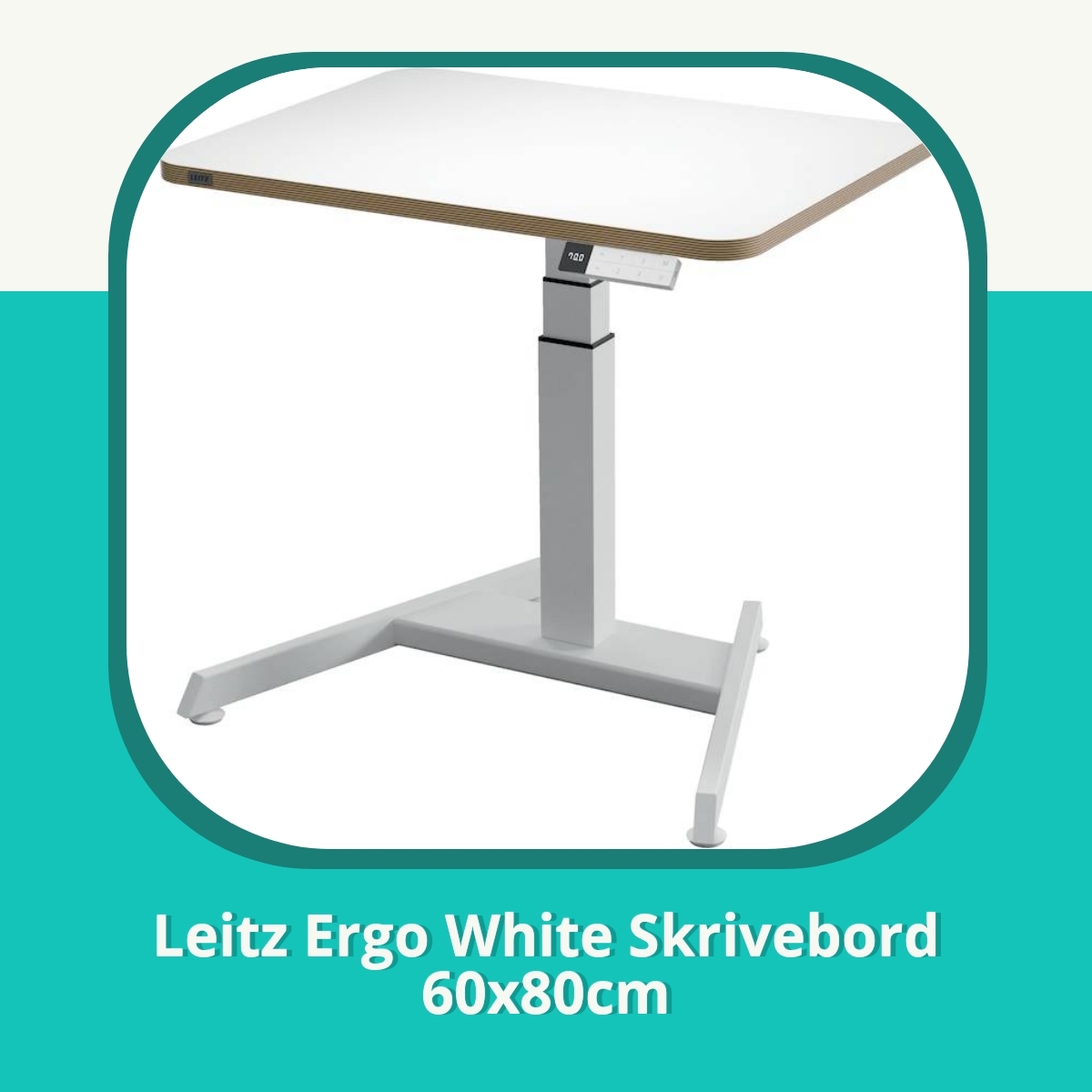 Anmeldelse af Leitz Ergo White Skrivebord 60x80cm