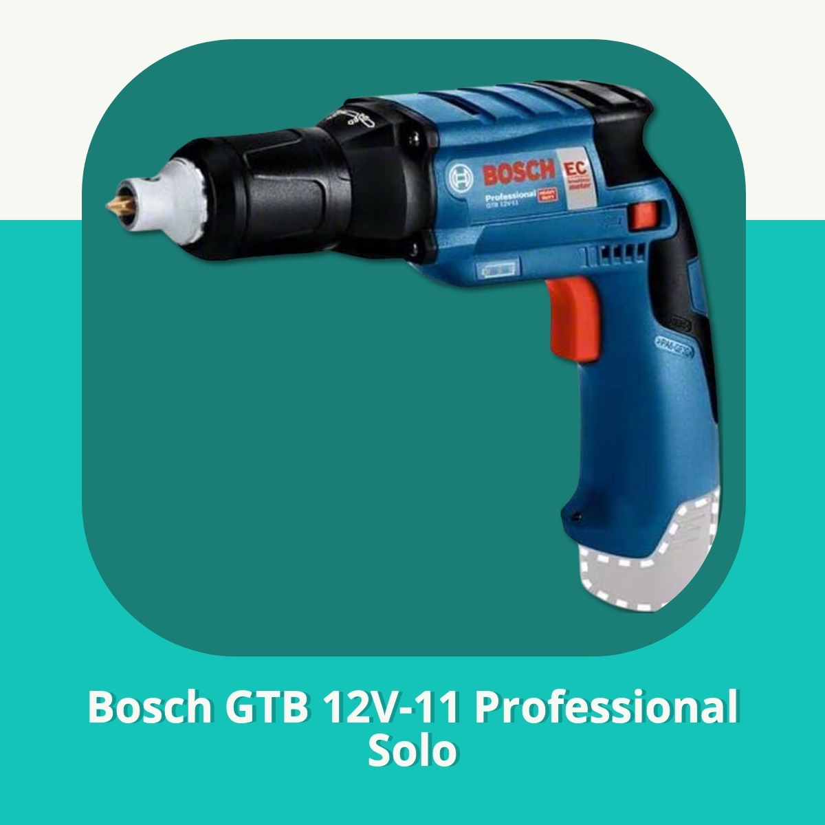 Anmeldelse af Bosch GTB 12V-11 Professional Solo