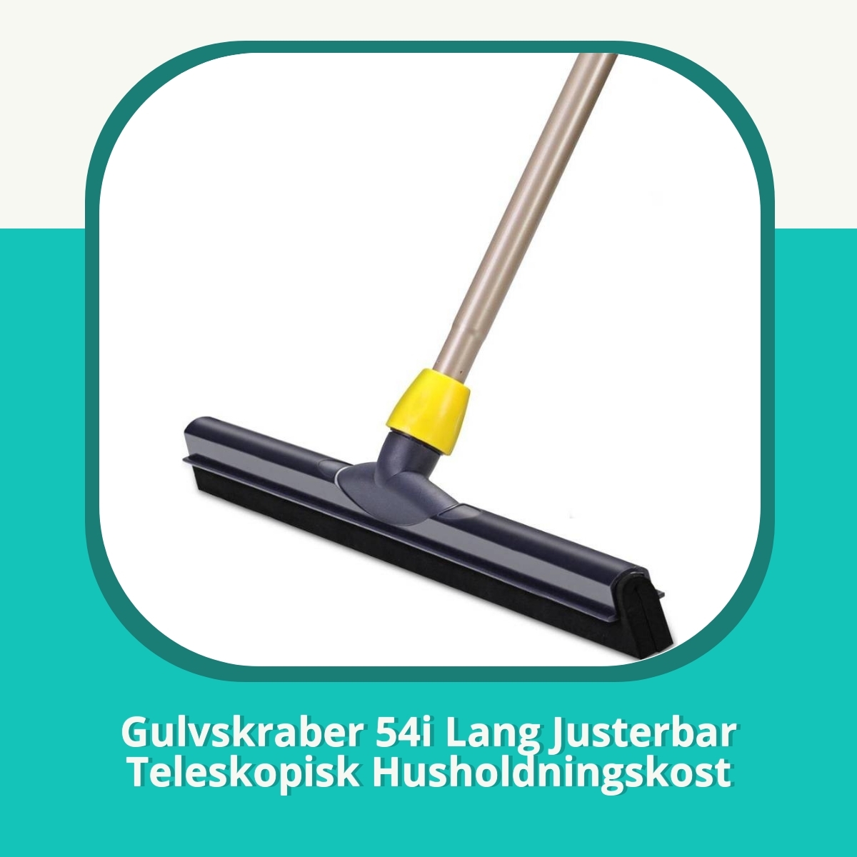 Recension af Gulvskraber 54i Lang Justerbar Teleskopisk Husholdningskost