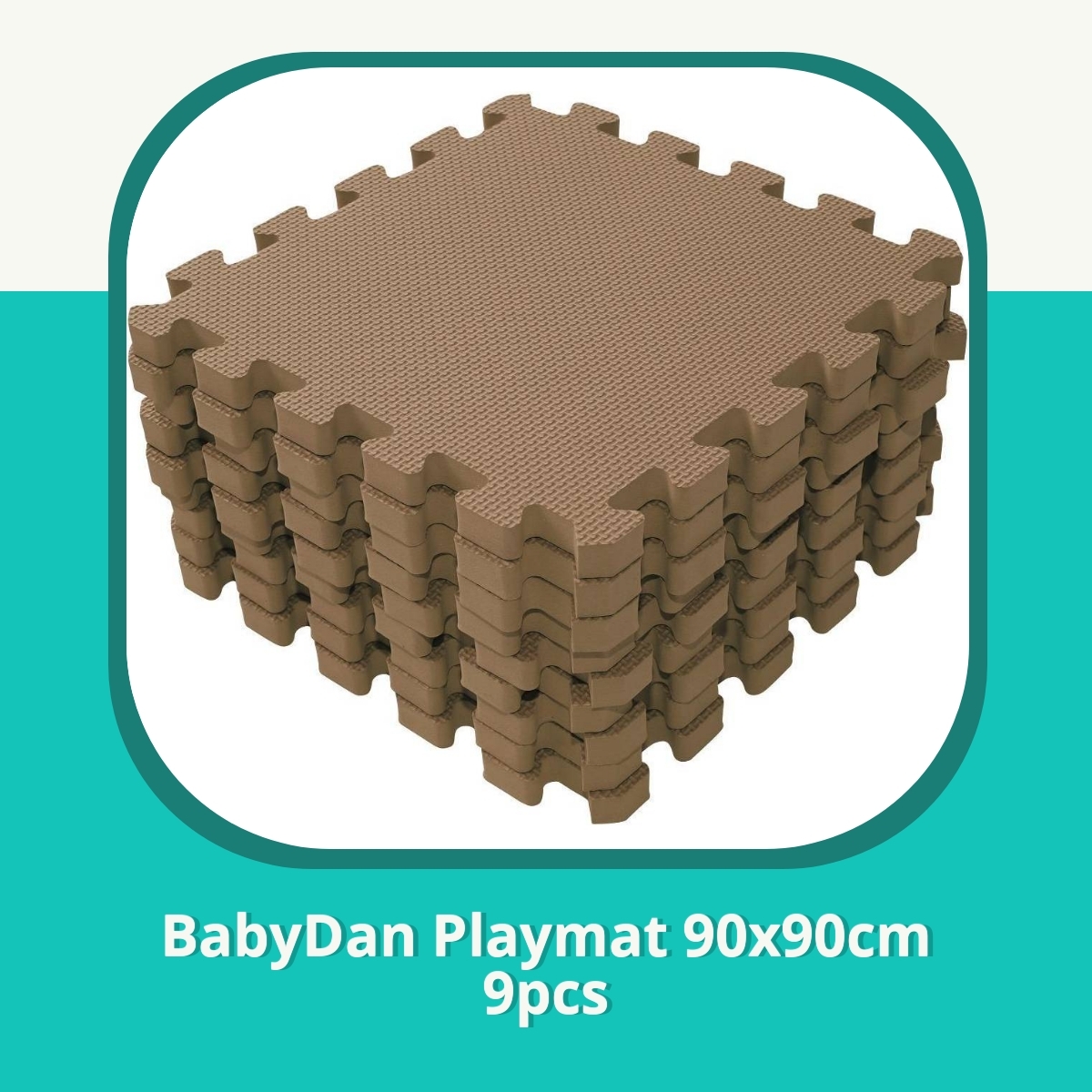 Anmeldelse af BabyDan Playmat 90x90cm 9pcs