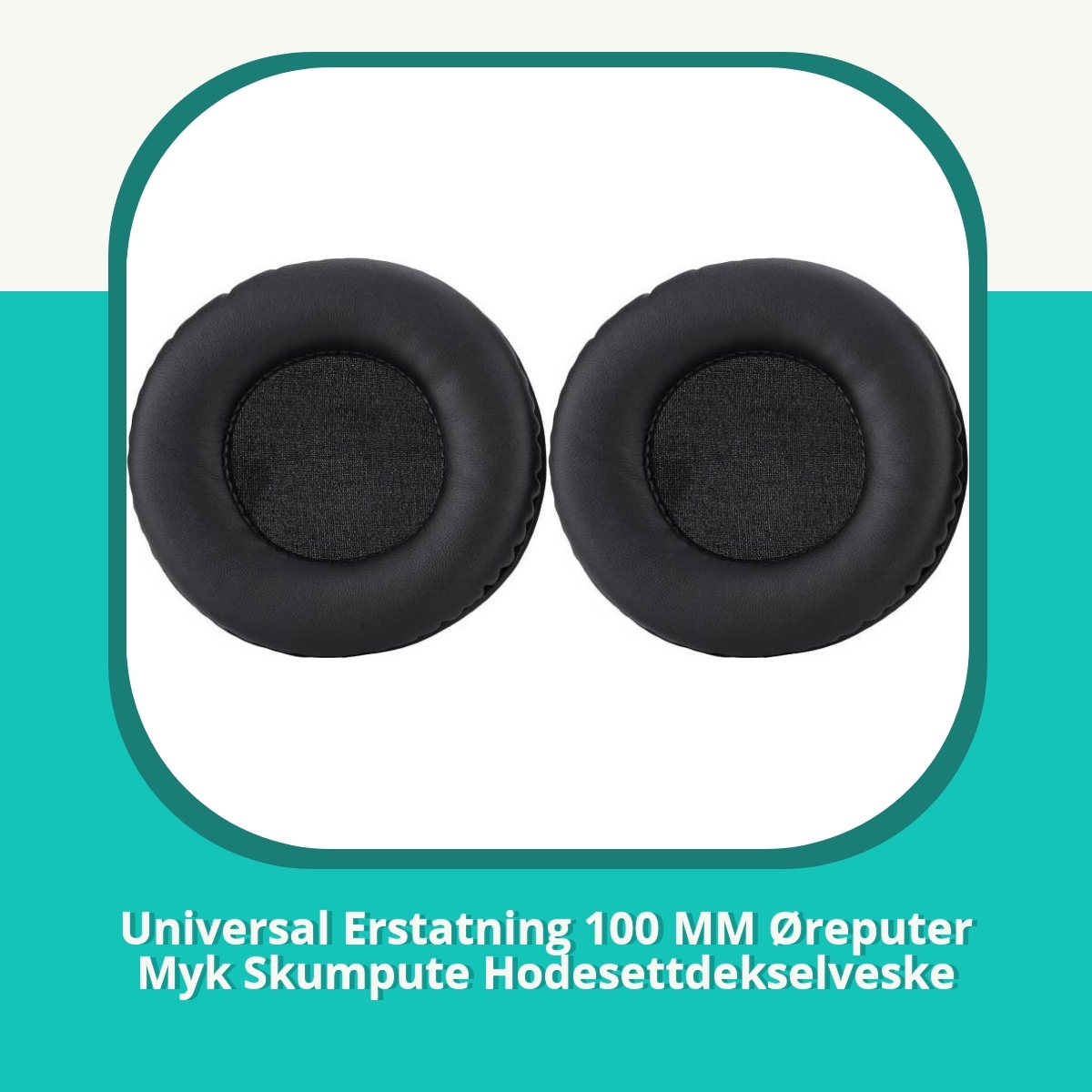 Anmeldelse af Universal Erstatning 100 MM Øreputer Myk Skumpute Hodesettdekselveske
