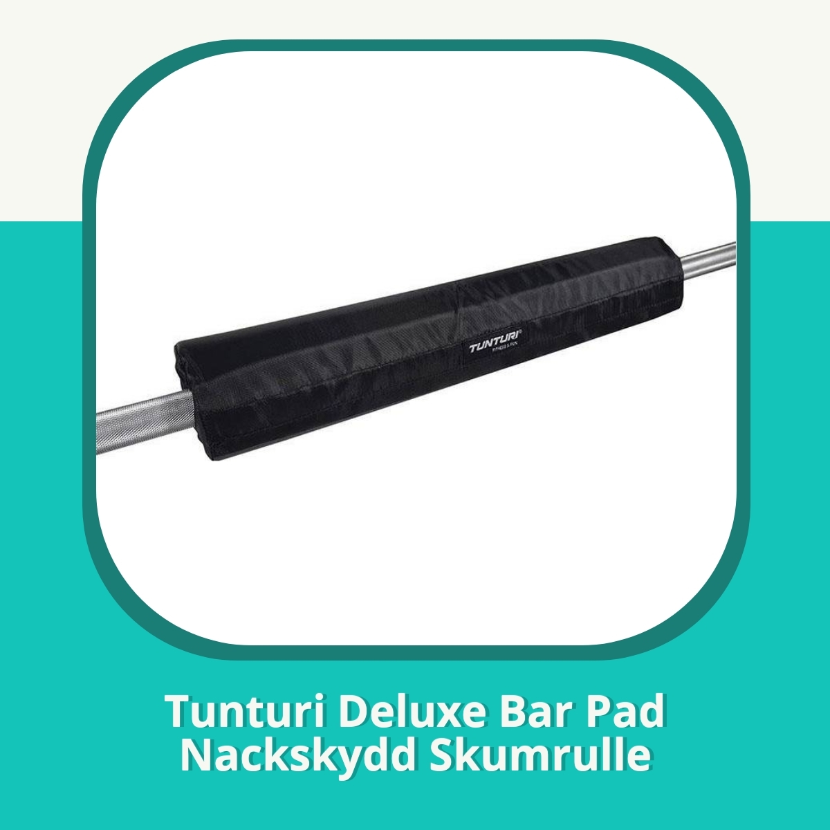 Recension af Tunturi Deluxe Bar Pad Nackskydd Skumrulle