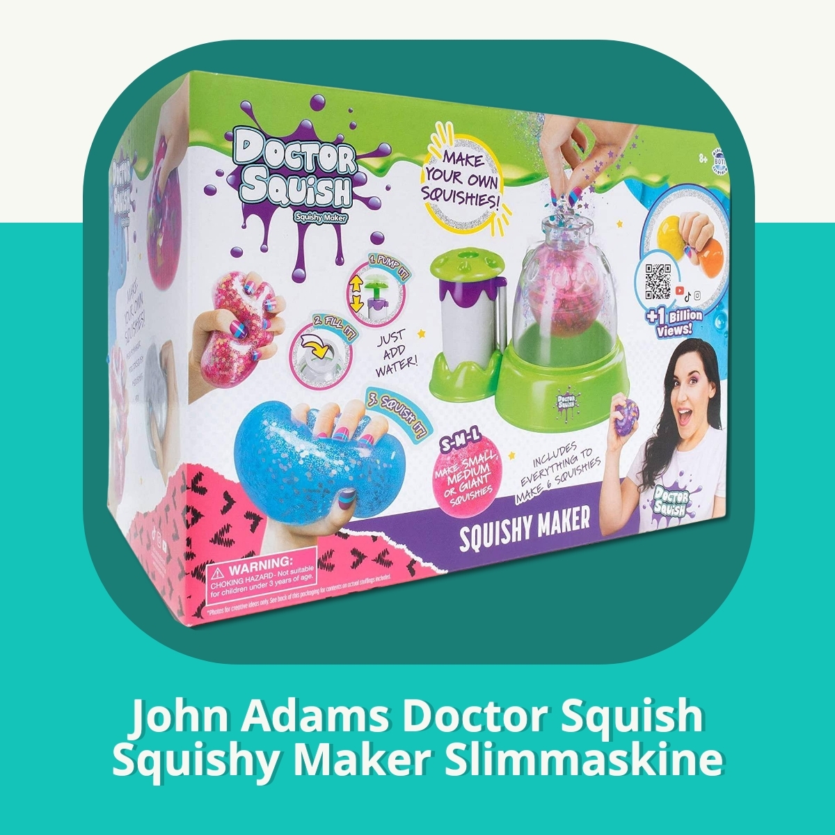 Anmeldelse af John Adams Doctor Squish Squishy Maker Slimmaskine