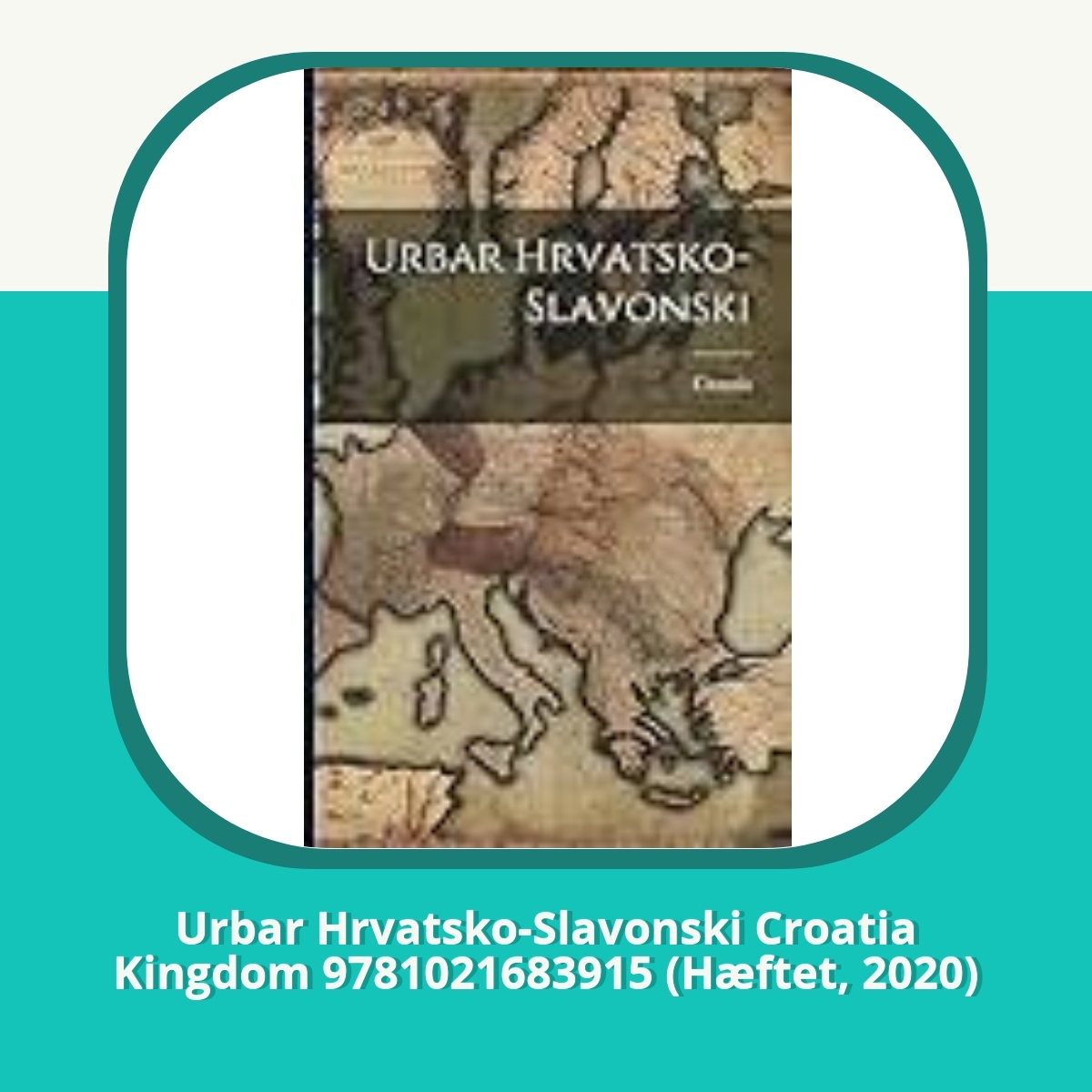 Anmeldelse af Urbar Hrvatsko-Slavonski Croatia Kingdom 9781021683915 (Hæftet, 2020)