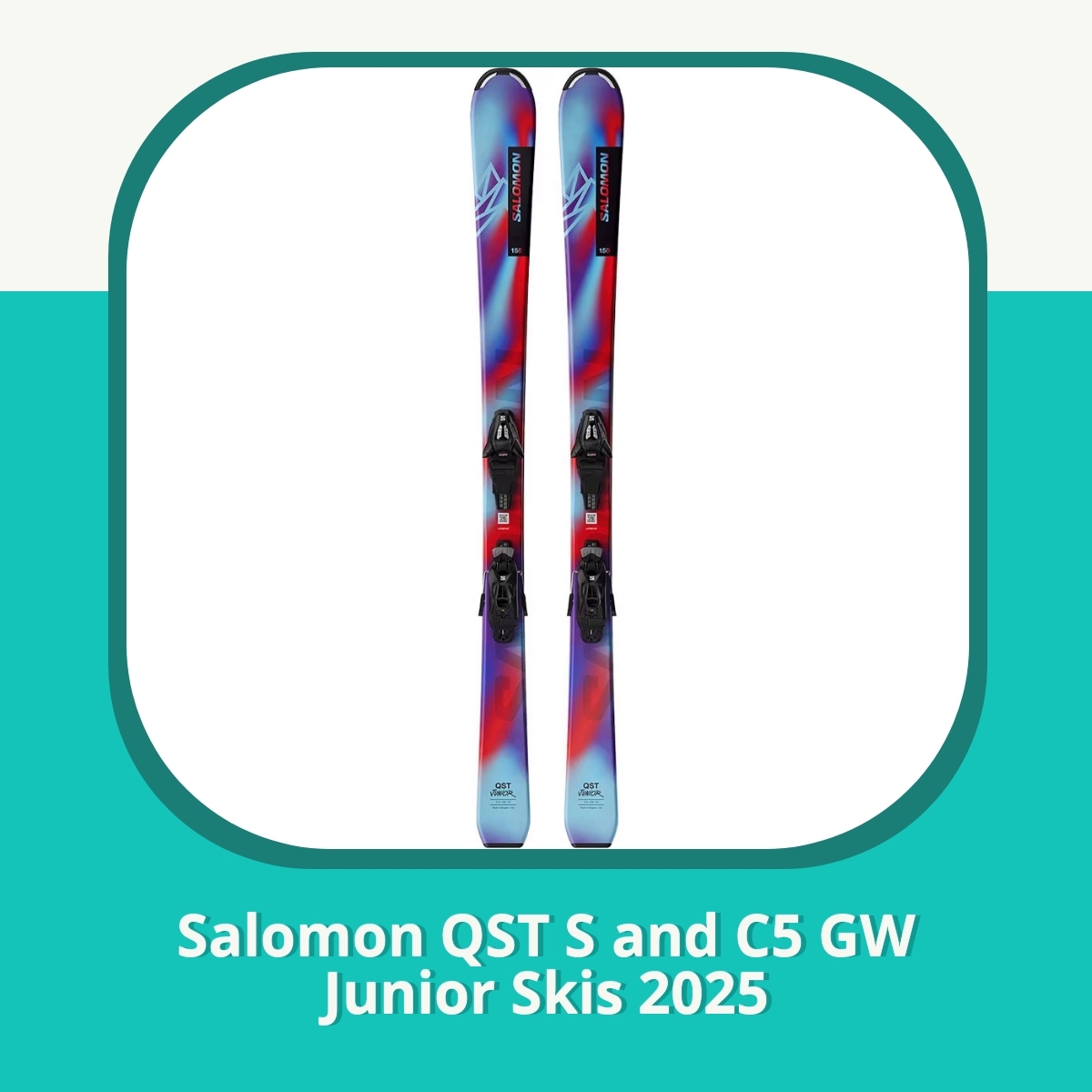 Recension af Salomon QST S and C5 GW Junior Skis 2025