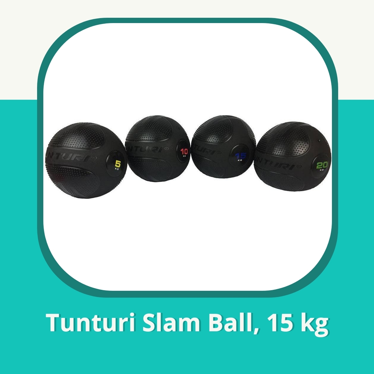 Recension af Tunturi Slam Ball, 15 kg
