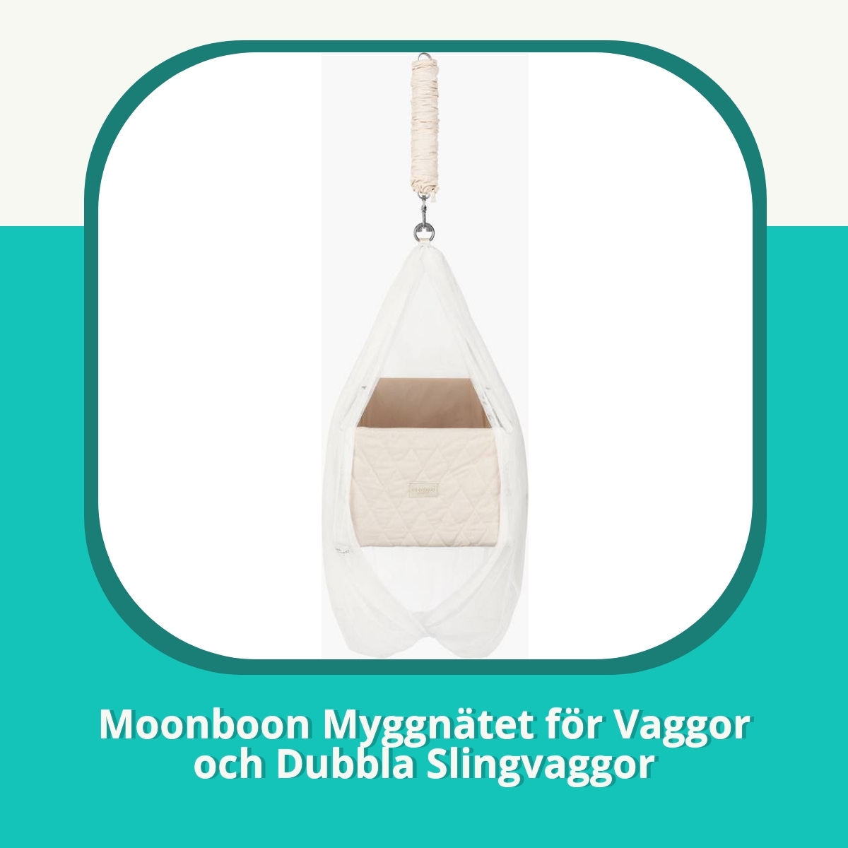 Recension af Moonboon Myggnätet för Vaggor och Dubbla Slingvaggor