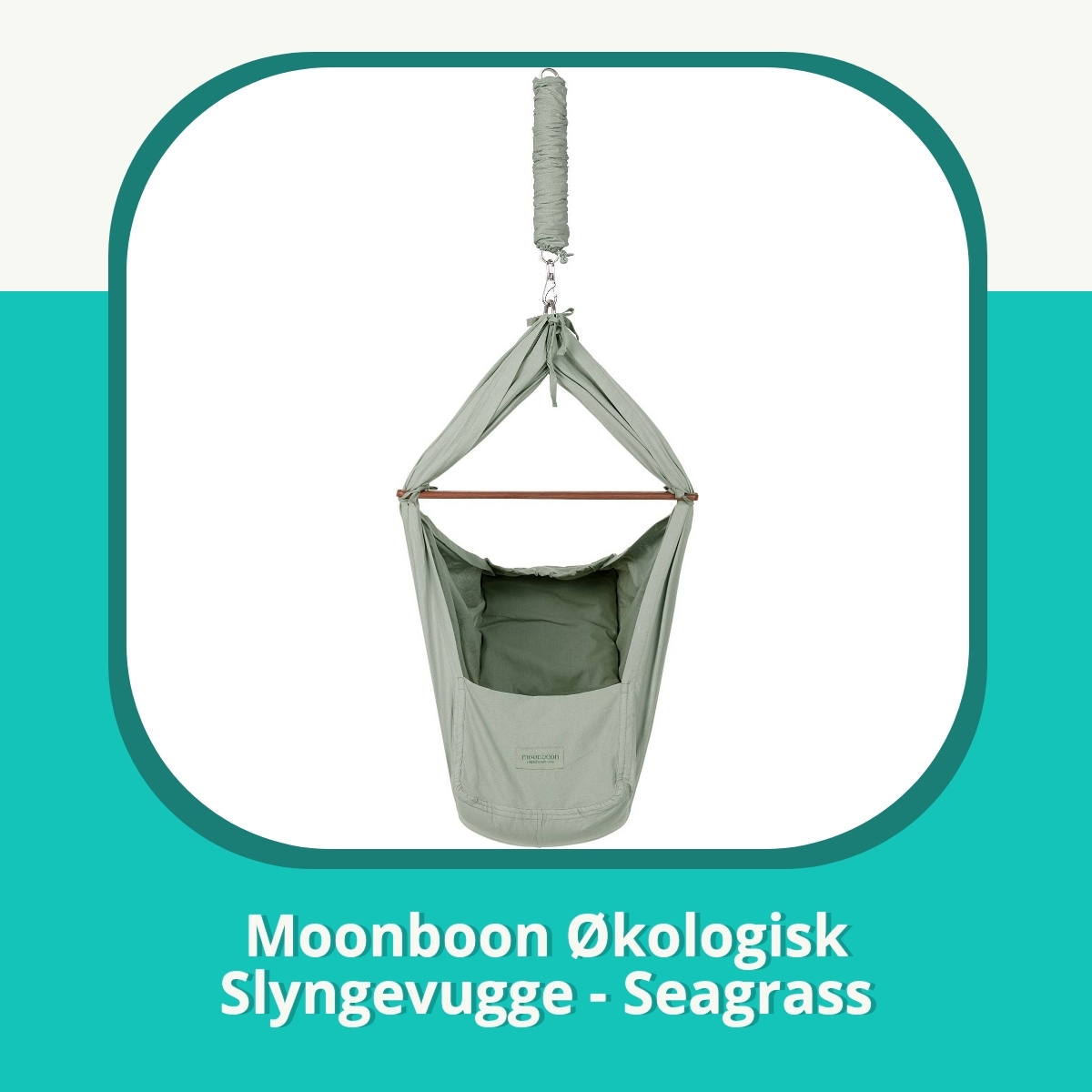 Anmeldelse af Moonboon Økologisk Slyngevugge - Seagrass