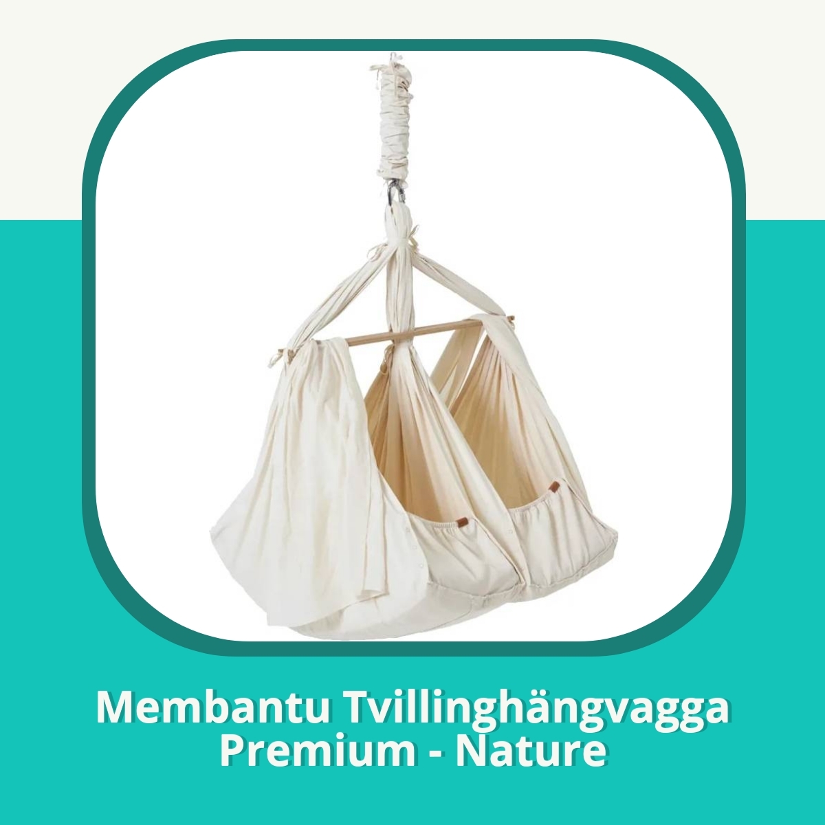 Recension af Membantu Tvillinghängvagga Premium - Nature