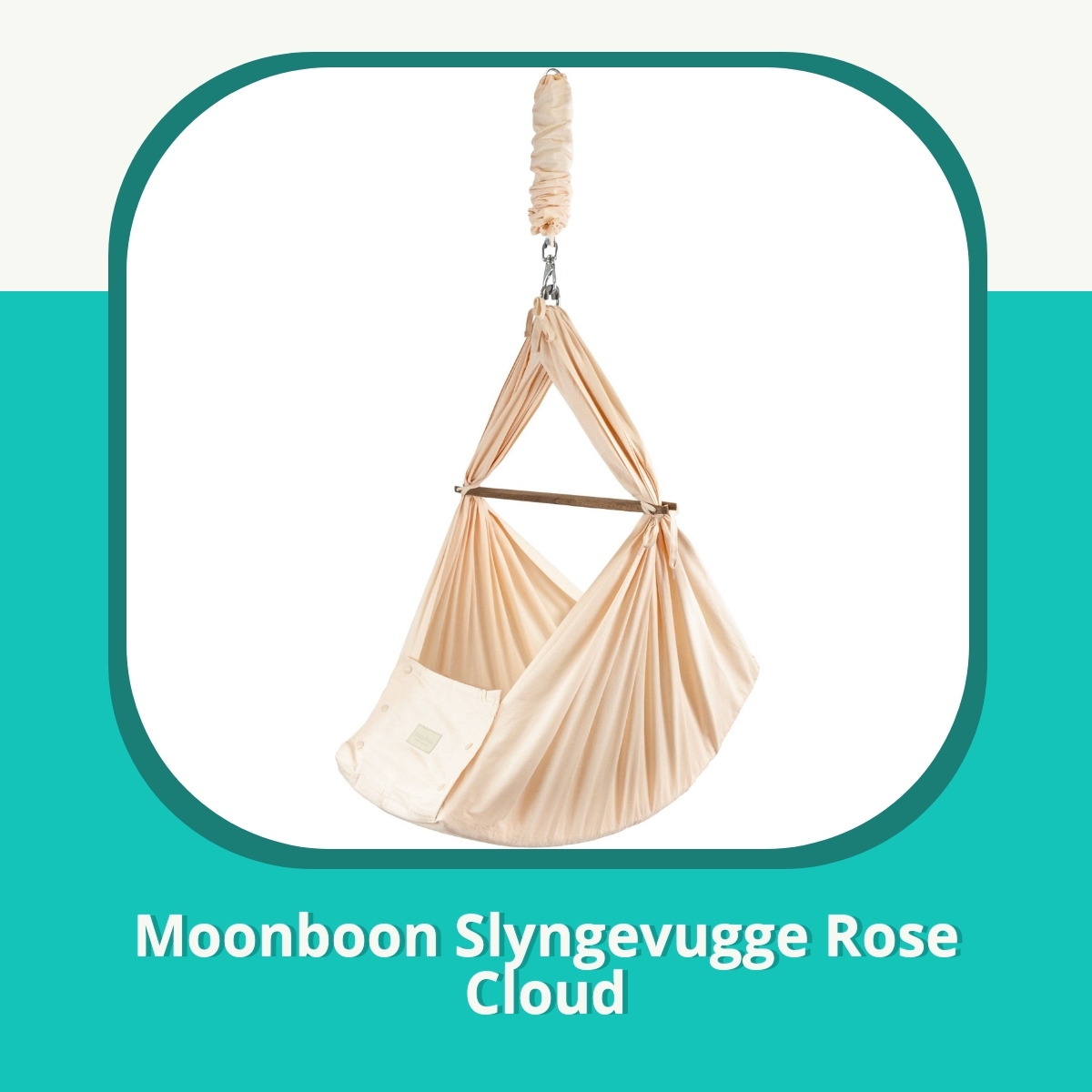 Recension af Moonboon Slyngevugge Rose Cloud