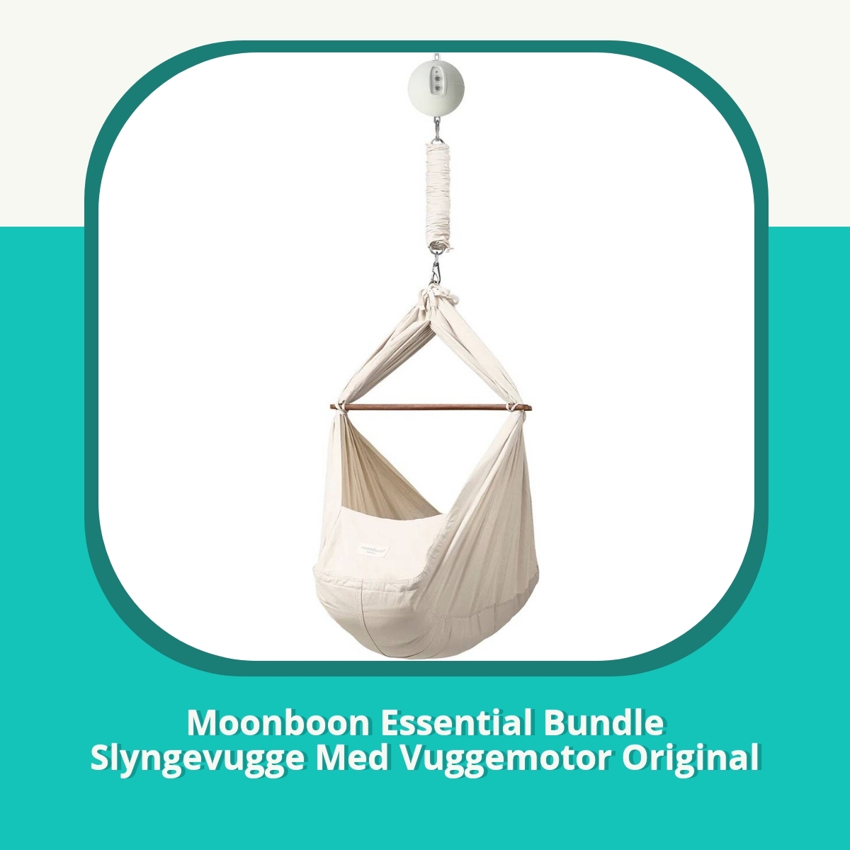Anmeldelse af Moonboon Essential Bundle Slyngevugge Med Vuggemotor Original