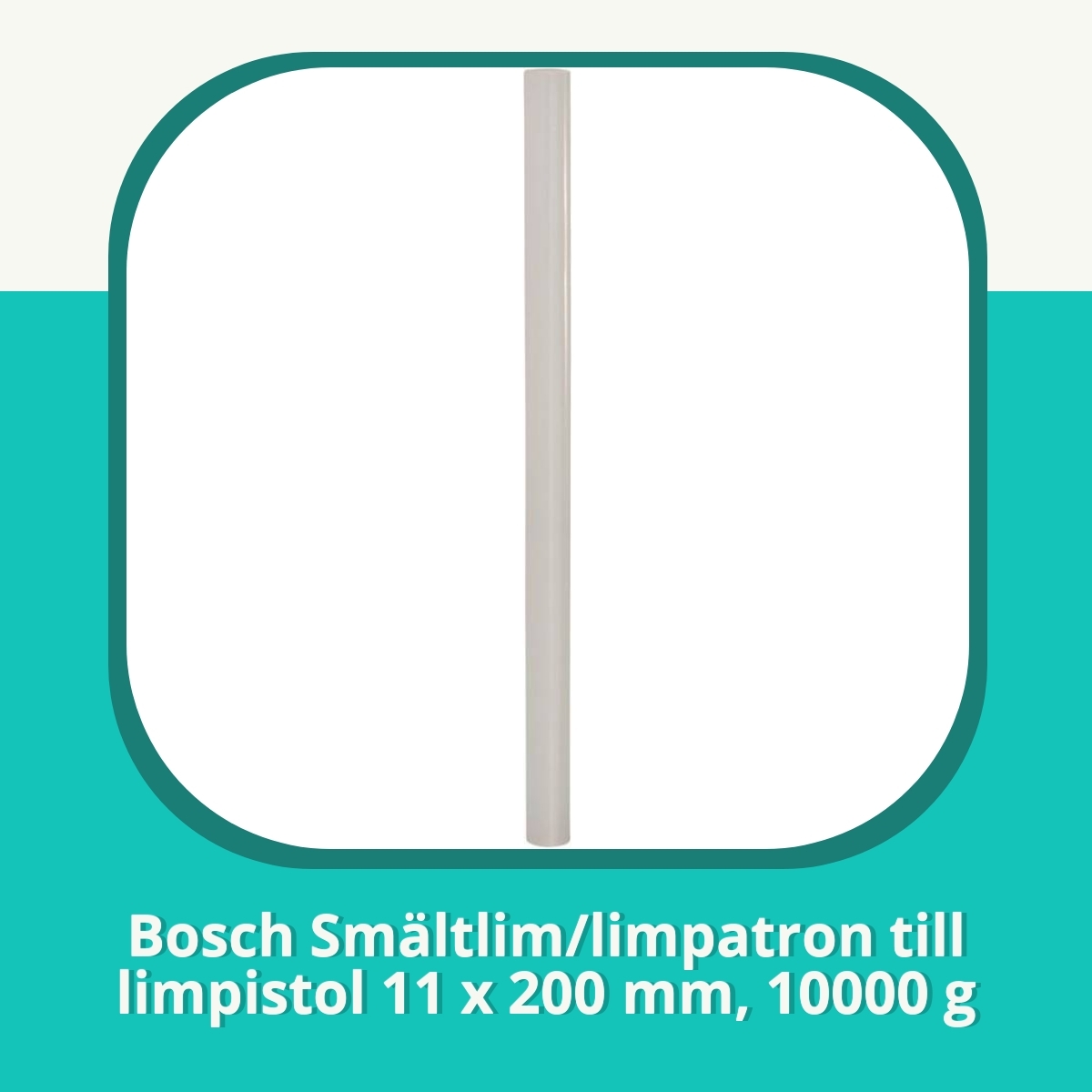 Recension af Bosch Smältlim/limpatron till limpistol 11 x 200 mm, 10000 g