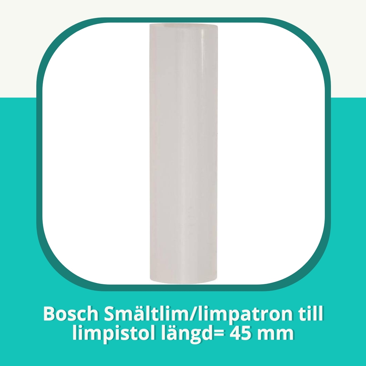 Recension af Bosch Smältlim/limpatron till limpistol längd= 45 mm