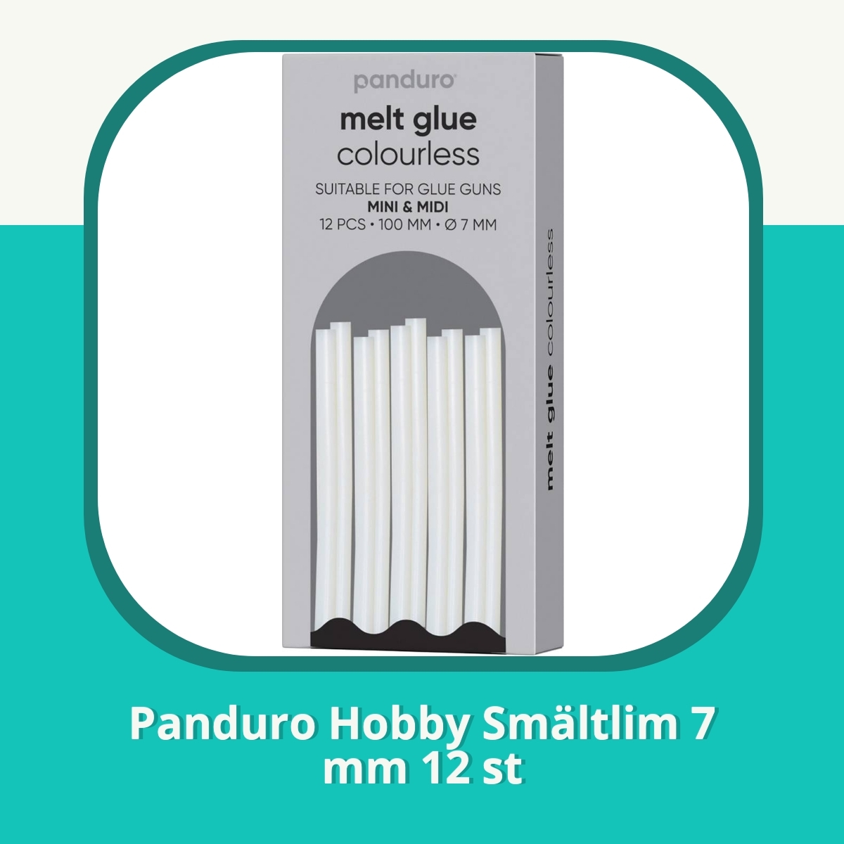 Recension af Panduro Hobby Smältlim 7 mm 12 st