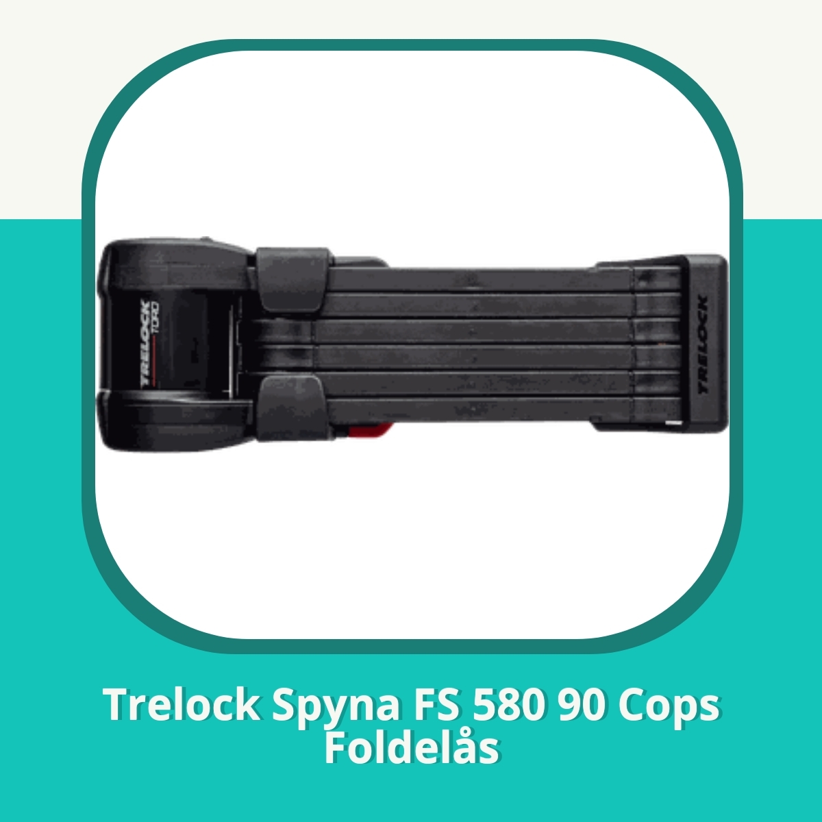 Anmeldelse af Trelock Spyna FS 580 90 Cops Foldelås