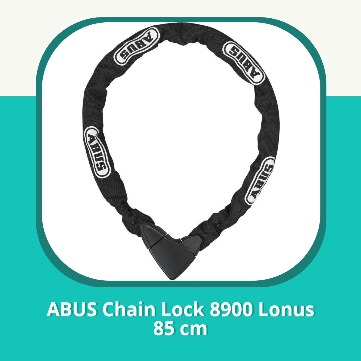 Anmeldelse af ABUS Chain Lock 8900 Lonus 85 cm