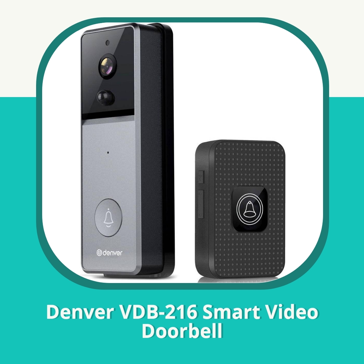 Anmeldelse af Denver VDB-216 Smart Video Doorbell