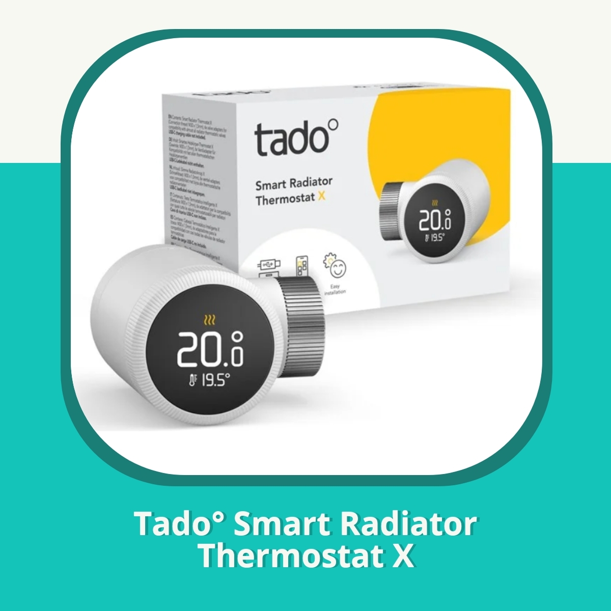 Anmeldelse af Tado° Smart Radiator Thermostat X