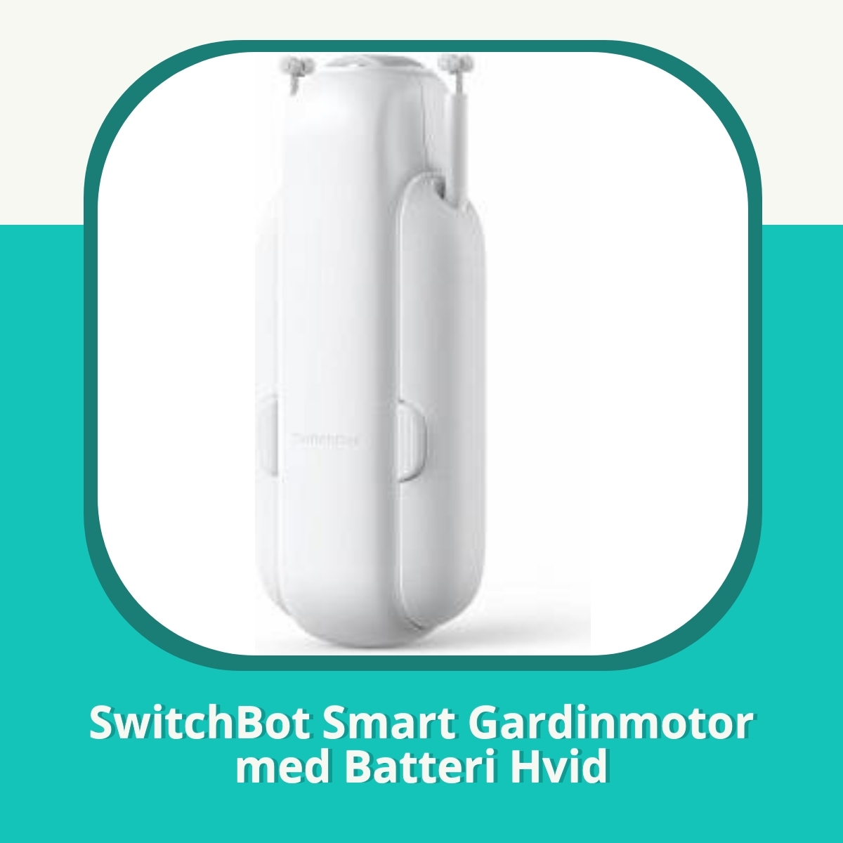 Anmeldelse af SwitchBot Smart Gardinmotor med Batteri Hvid