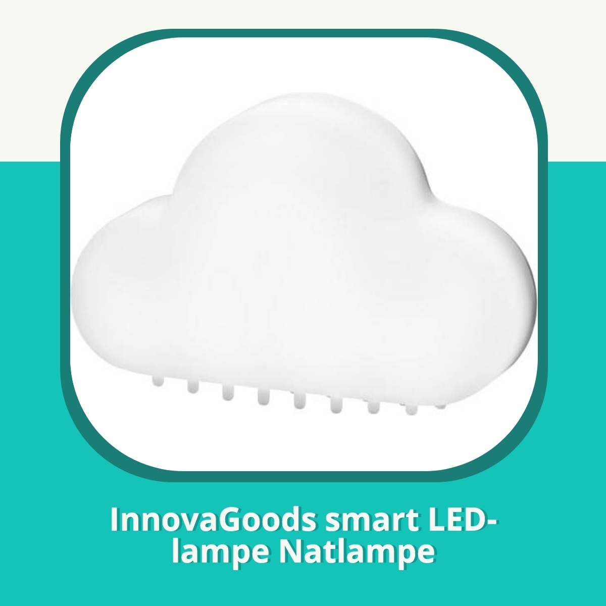 Anmeldelse af InnovaGoods smart LED-lampe Natlampe