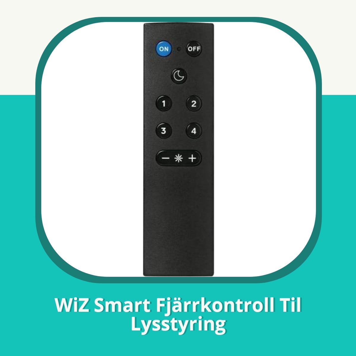 Anmeldelse af WiZ Smart Fjärrkontroll Til Lysstyring