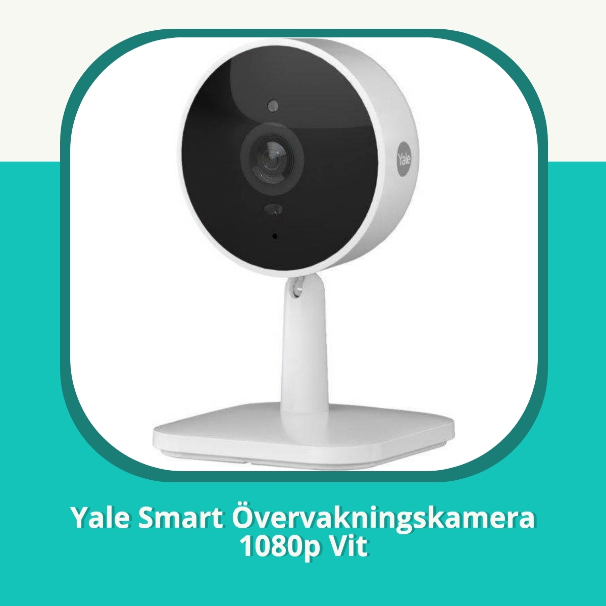 Recension af Yale Smart Övervakningskamera 1080p Vit