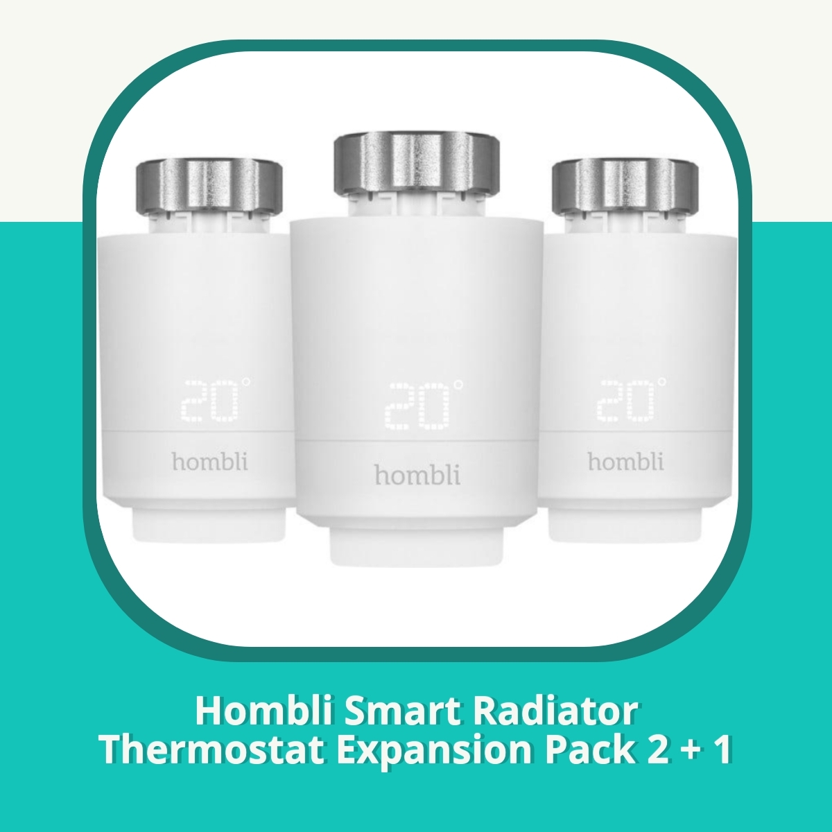 Anmeldelse af Hombli Smart Radiator Thermostat Expansion Pack 2 + 1