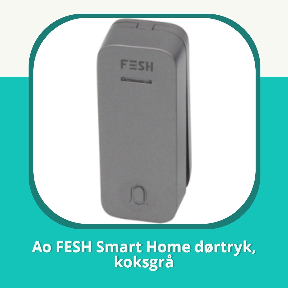 Anmeldelse af Ao FESH Smart Home dørtryk, koksgrå