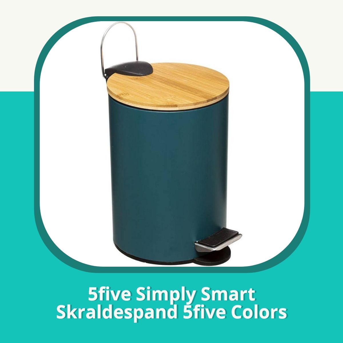 Anmeldelse af 5five Simply Smart Skraldespand 5five Colors