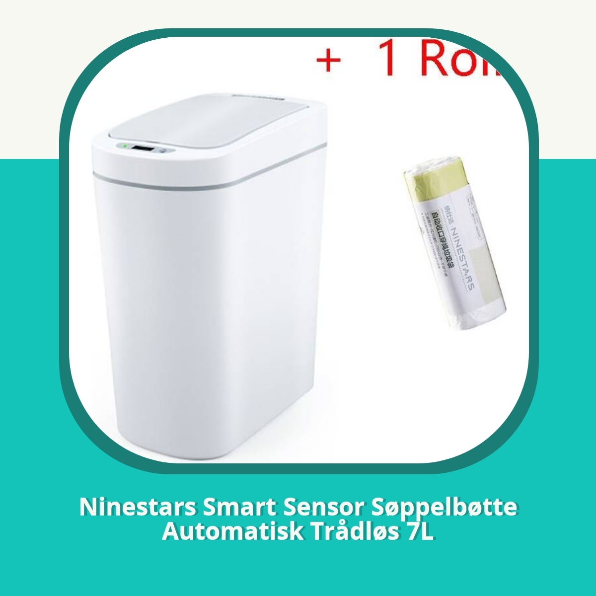 Anmeldelse af Ninestars Smart Sensor Søppelbøtte Automatisk Trådløs 7L