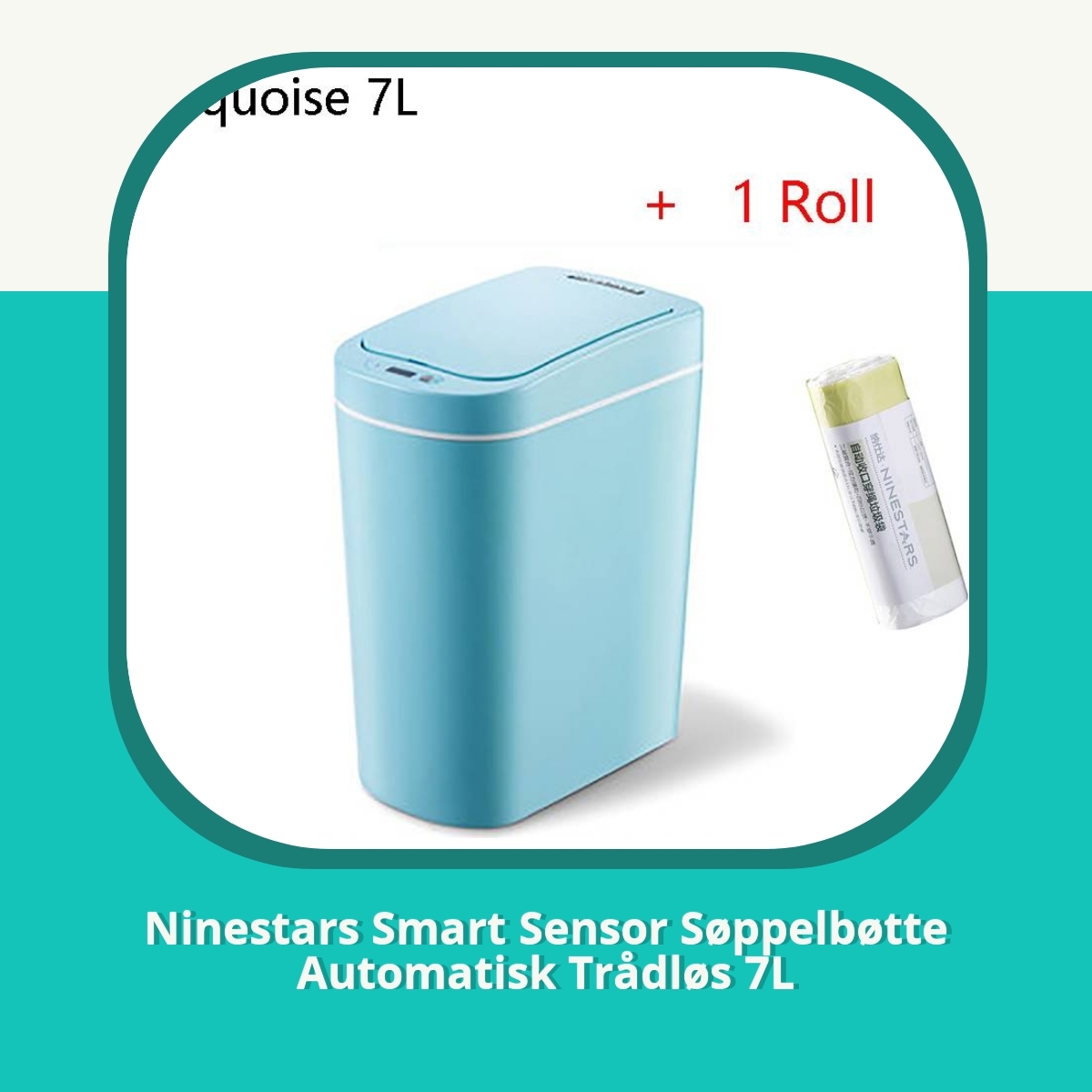 Anmeldelse af Ninestars Smart Sensor Søppelbøtte Automatisk Trådløs 7L