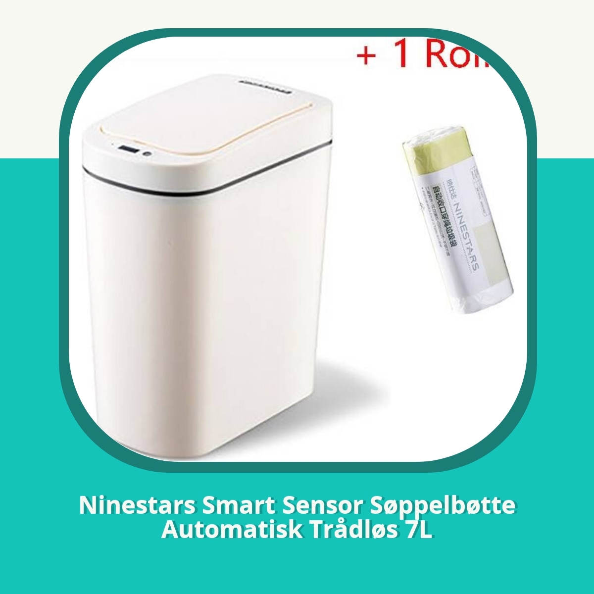 Anmeldelse af Ninestars Smart Sensor Søppelbøtte Automatisk Trådløs 7L