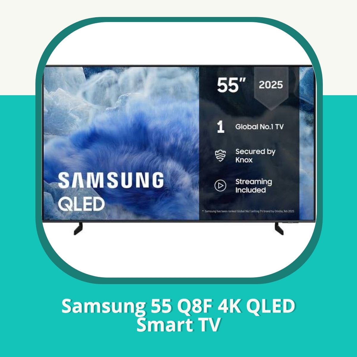 Anmeldelse af Samsung 55 Q8F 4K QLED Smart TV