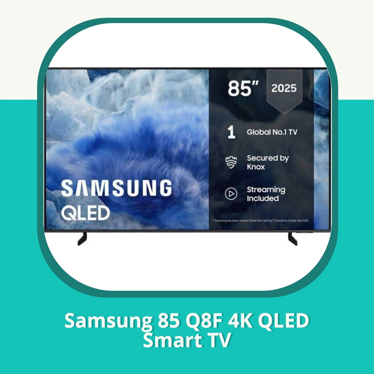 Anmeldelse af Samsung 85 Q8F 4K QLED Smart TV