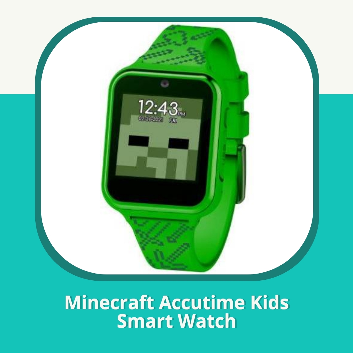Anmeldelse af Minecraft Accutime Kids Smart Watch