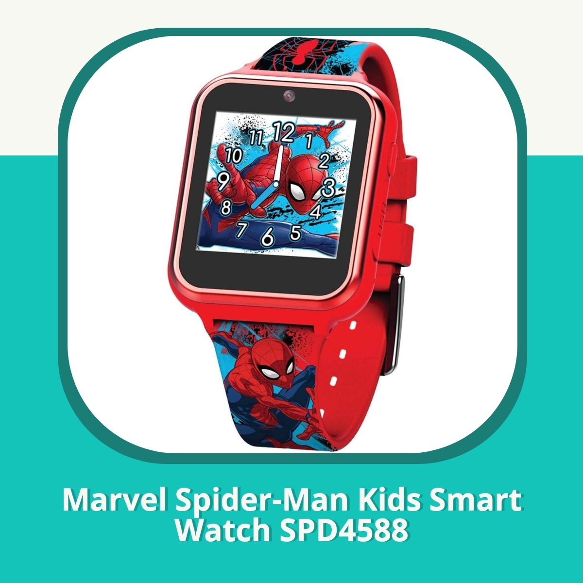 Anmeldelse af Marvel Spider-Man Kids Smart Watch SPD4588