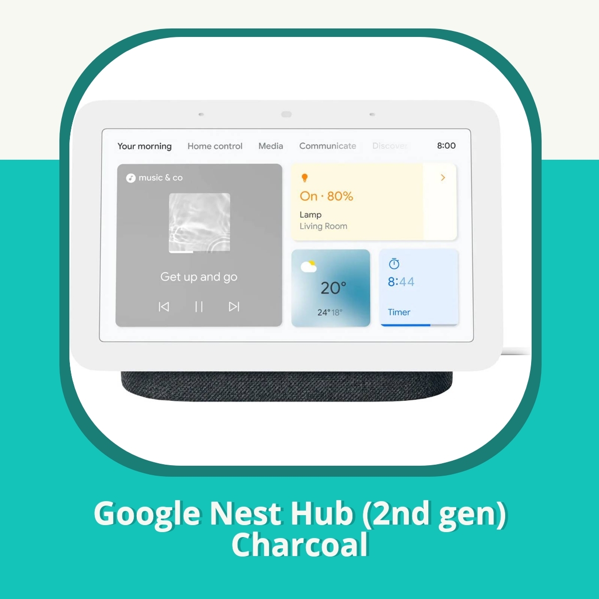 Anmeldelse af Google Nest Hub (2nd gen) Charcoal