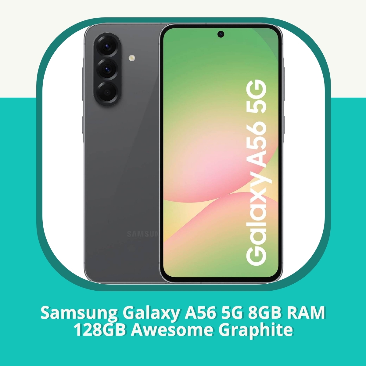 Recension Samsung Galaxy A56 5G 8GB RAM 128GB Awesome Graphite