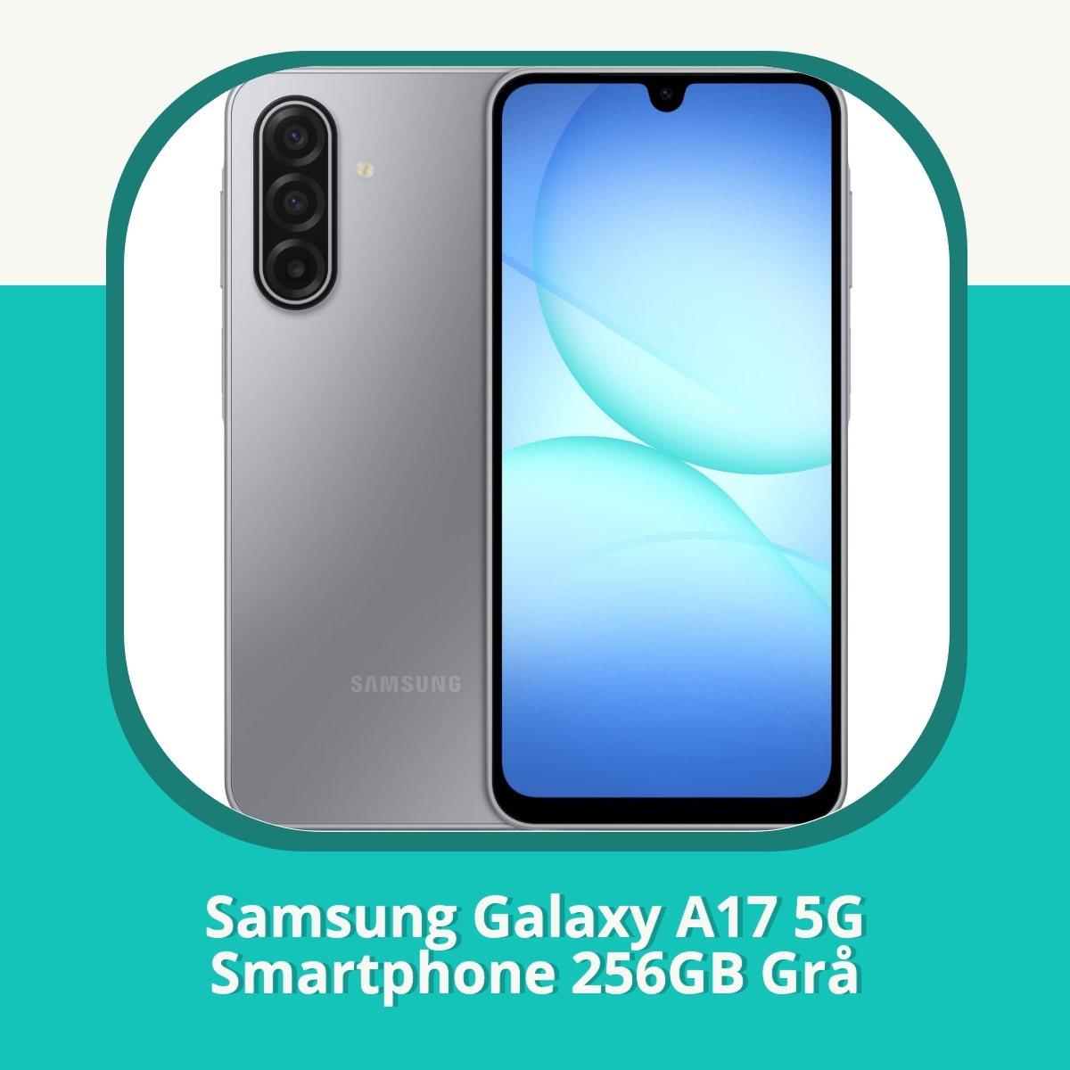Anmeldelse af Samsung Galaxy A17 5G Smartphone 256GB Grå