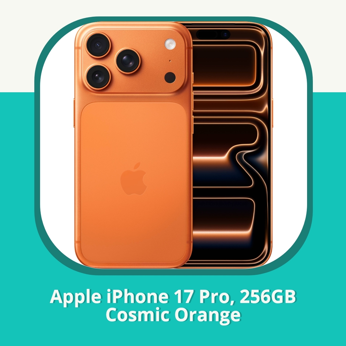 Recension af Apple iPhone 17 Pro, 256GB Cosmic Orange