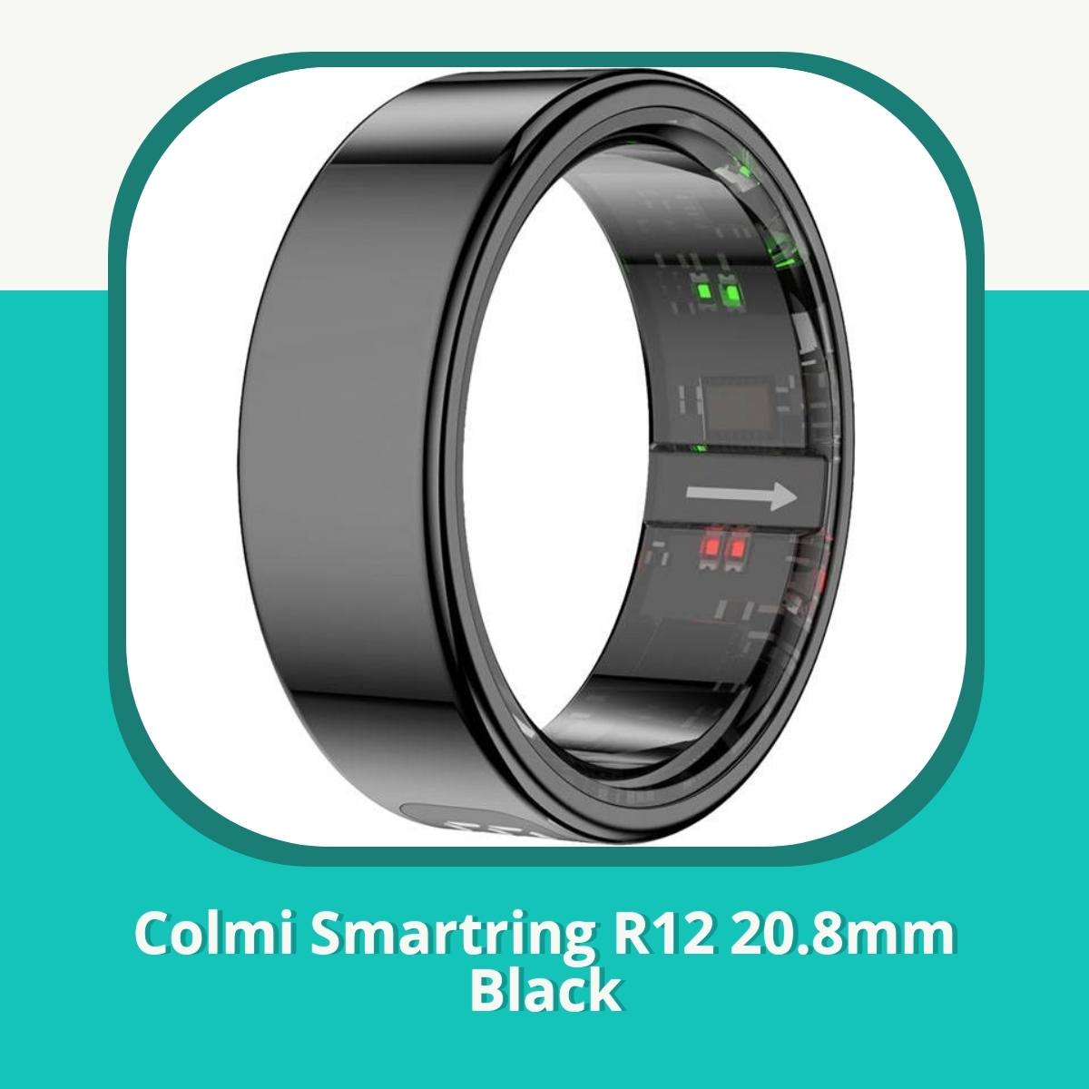 Anmeldelse af Colmi Smartring R12 20.8mm Black