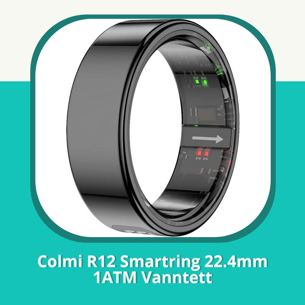 Anmeldelse af Colmi R12 Smartring 22.4mm 1ATM Vanntett