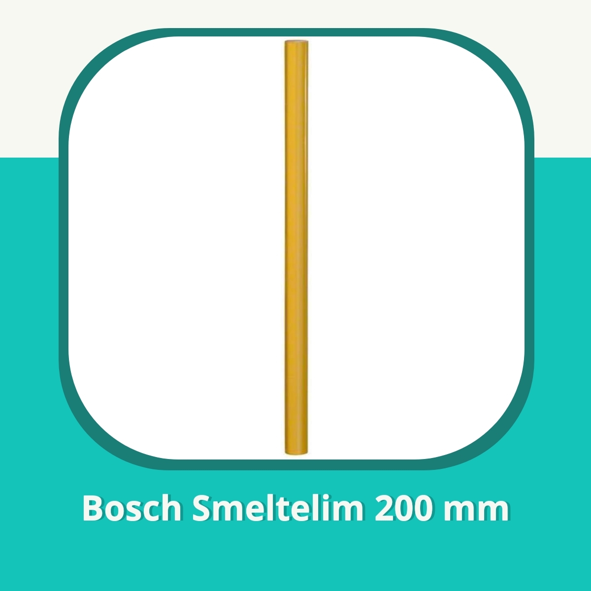 Anmeldelse af Bosch Smeltelim 200 mm